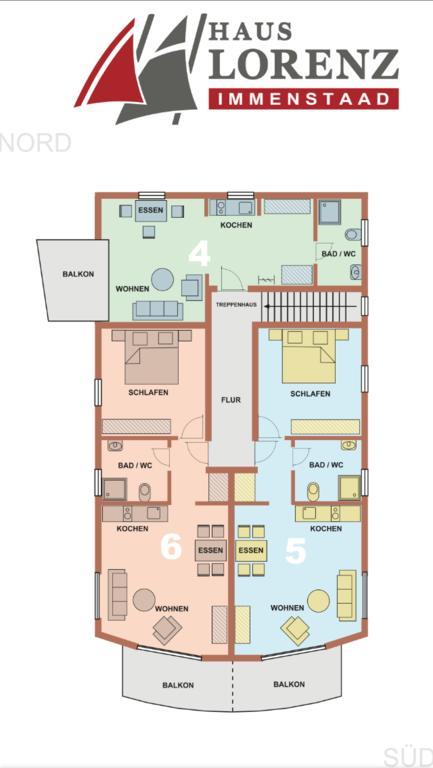 Haus Lorenz, Ferienwohnungen Имменштад-ам-Бодензее Экстерьер фото